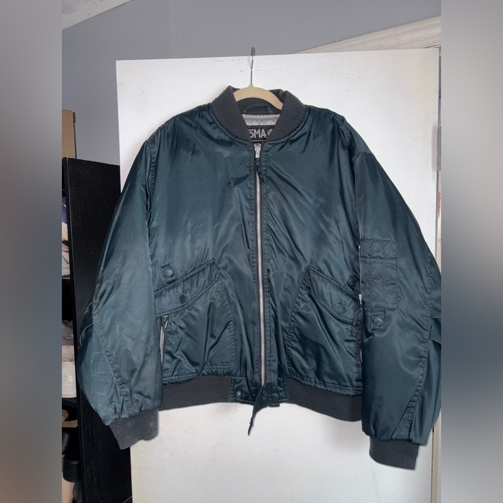 Toma Green Bomber Jacket
